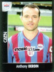 Sticker Anthony Deroin - Foot 2007-2008 n. 66 - Panini