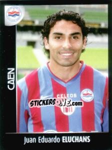 Figurina Juan Eduardo Eluchans - Foot 2007-2008 - Panini