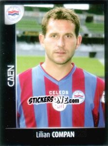 Sticker Lilian Compan - Foot 2007-2008 n. 73 - Panini