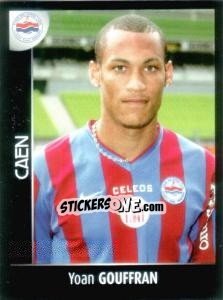 Sticker Yoan Gouffran - Foot 2007-2008 n. 74 - Panini