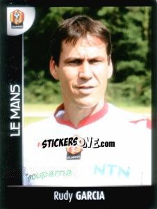 Sticker Entraîneur(Rudy Garcia) - Foot 2007-2008 - Panini