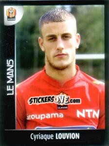 Cromo Cyriaque Louvion - Foot 2007-2008 n. 90 - Panini