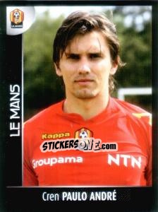 Cromo Cren Paulo André - Foot 2007-2008 - Panini