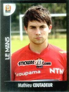 Sticker Mathieu Coutadeur - Foot 2007-2008 - Panini