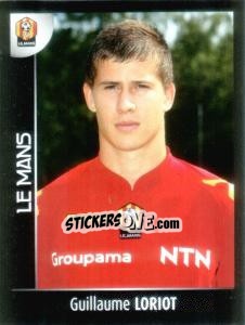 Sticker Guillaume Loriot - Foot 2007-2008 - Panini