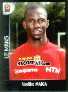 Figurina Modibo Maïga - Foot 2007-2008 - Panini