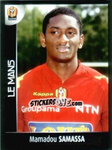 Figurina Mamadou Samassa - Foot 2007-2008 - Panini