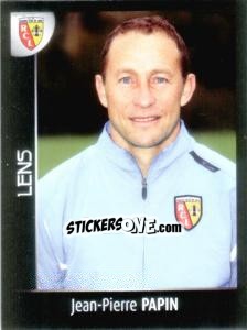 Sticker Entraîneur(Jean-Pierre Papin) - Foot 2007-2008 n. 108 - Panini
