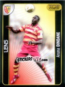 Sticker Top joueur(Aruna Dindane) - Foot 2007-2008 n. 109 - Panini
