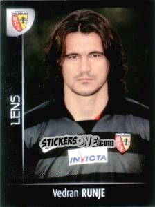 Sticker Vedran Runje - Foot 2007-2008 - Panini