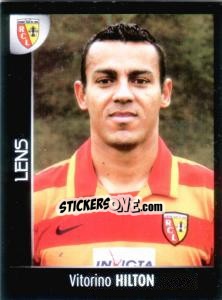 Sticker Vitorino Hilton - Foot 2007-2008 - Panini