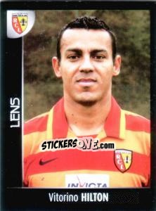 Sticker Vitorino Hilton - Foot 2007-2008 n. 115 - Panini