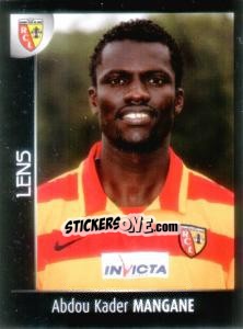 Sticker Abdou Kader Mangane - Foot 2007-2008 n. 124 - Panini