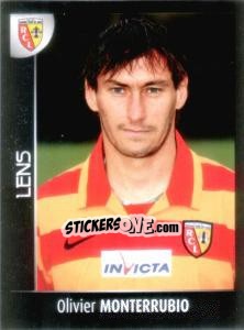 Cromo Olivier Monterrubio - Foot 2007-2008 - Panini