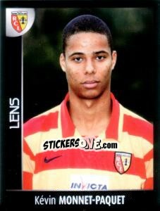 Cromo Kévin Monnet-Paquet - Foot 2007-2008 n. 128 - Panini