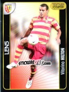 Sticker Top joueur(Vitorino Hilton) - Foot 2007-2008 - Panini