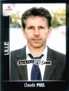 Sticker Entraîneur(Claude Puel) - Foot 2007-2008 n. 134 - Panini