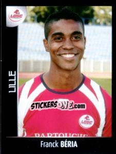 Sticker Franck Béria - Foot 2007-2008 n. 138 - Panini
