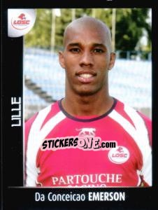 Sticker Da Conceicao Emerson - Foot 2007-2008 n. 139 - Panini