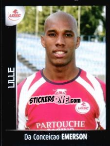 Sticker Da Conceicao Emerson - Foot 2007-2008 - Panini