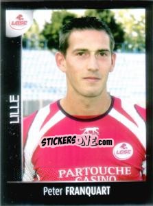 Cromo Peter Franquart - Foot 2007-2008 - Panini