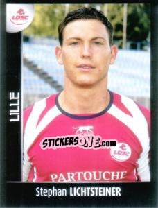 Sticker Stephan Lichtsteiner - Foot 2007-2008 - Panini