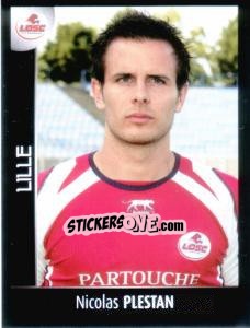 Figurina Nicolas Plestan - Foot 2007-2008 - Panini