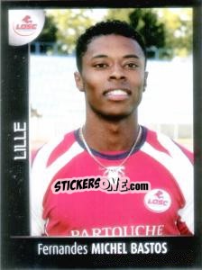 Sticker Fernandes Michel Bastos - Foot 2007-2008 - Panini