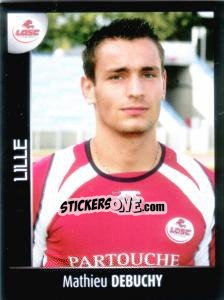 Figurina Mathieu Debuchy - Foot 2007-2008 - Panini