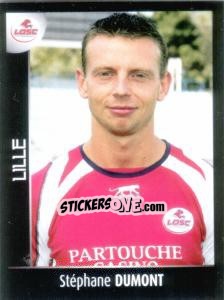 Sticker Stéphane Dumont - Foot 2007-2008 n. 147 - Panini