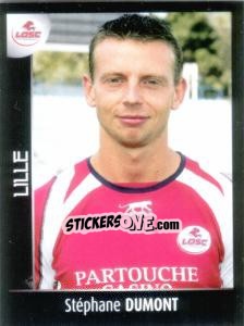 Sticker Stéphane Dumont - Foot 2007-2008 - Panini