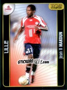 Sticker Top joueur(Jean II Makoun) - Foot 2007-2008 - Panini