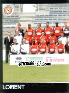 Sticker Équipe(puzzle) - Foot 2007-2008 n. 158 - Panini