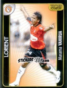 Sticker Top joueur(Marama Vahirua) - Foot 2007-2008 - Panini