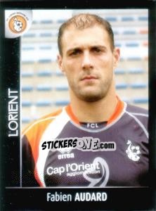 Sticker Fabien Audard - Foot 2007-2008 n. 162 - Panini