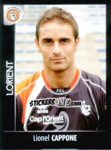 Figurina Lionel Cappone - Foot 2007-2008 - Panini