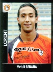 Sticker Medhi Benatia - Foot 2007-2008 n. 164 - Panini