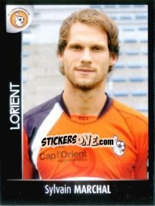 Figurina Sylvain Marchal - Foot 2007-2008 n. 168 - Panini