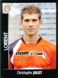 Sticker Christophe Jallet - Foot 2007-2008 - Panini