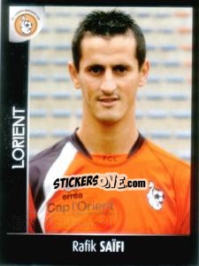 Cromo Rafik Saïfi - Foot 2007-2008 - Panini