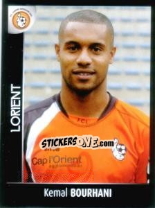 Sticker Kemal Bourhani - Foot 2007-2008 - Panini