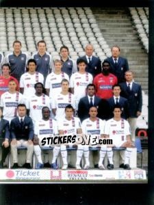 Sticker Équipe(puzzle) - Foot 2007-2008 n. 185 - Panini