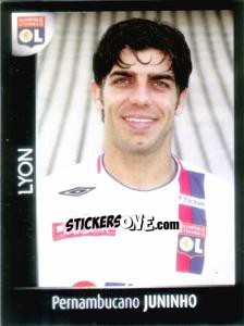 Sticker Pernambucano Juninho - Foot 2007-2008 - Panini