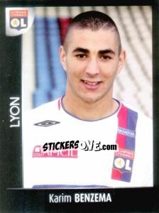 Sticker Karim Benzema - Foot 2007-2008 - Panini