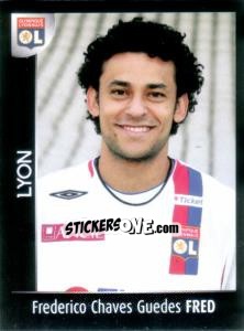 Sticker Frederico Chaves Guedes Fred - Foot 2007-2008 - Panini