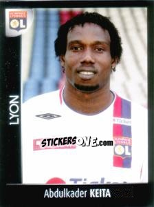 Sticker Abdulkader Keita - Foot 2007-2008 n. 207 - Panini