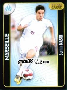 Cromo Top joueur(Samir Nasri) - Foot 2007-2008 - Panini