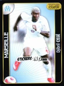 Sticker Top joueur(Djibril Cissé) - Foot 2007-2008 - Panini