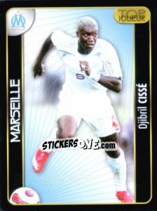 Sticker Top joueur(Djibril Cissé) - Foot 2007-2008 n. 234 - Panini