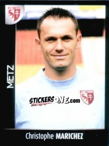 Cromo Christophe Marichez - Foot 2007-2008 - Panini